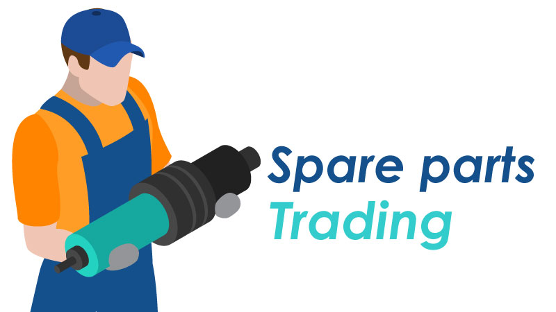 Spare parts Trading - Sea blue Marine Services - UAE